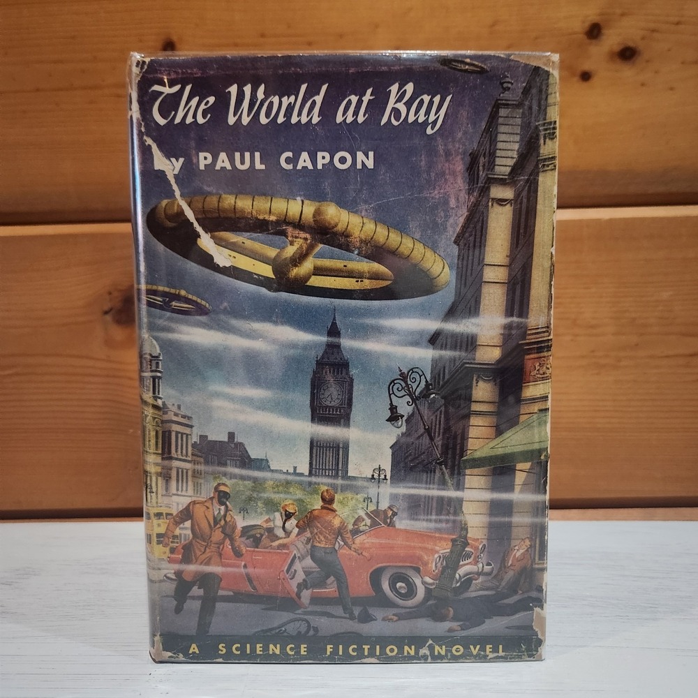 Winston Sci-FI Series First Edition 1954 The World at Bay Paul Capon HC w/DJ HTF